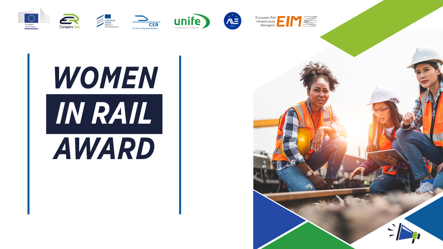 Women in Rail Award 2024 Europe's Rail