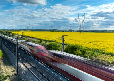 Making rail transport more sustainable, comfortable and quieter