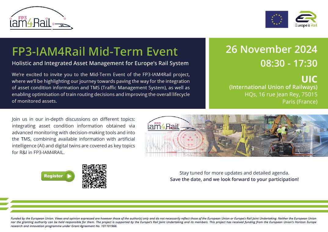 FP3-IAM4Rail Mid-Term Event