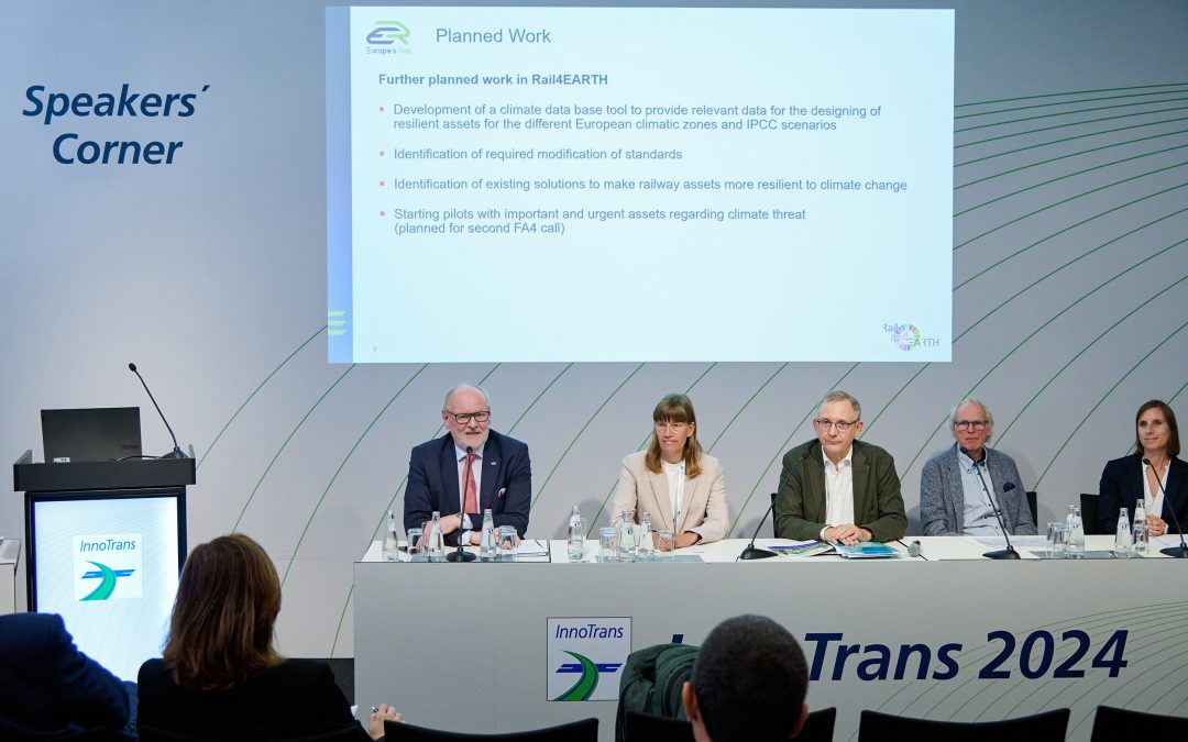 FP4-Rail4EARTH represented during InnoTrans