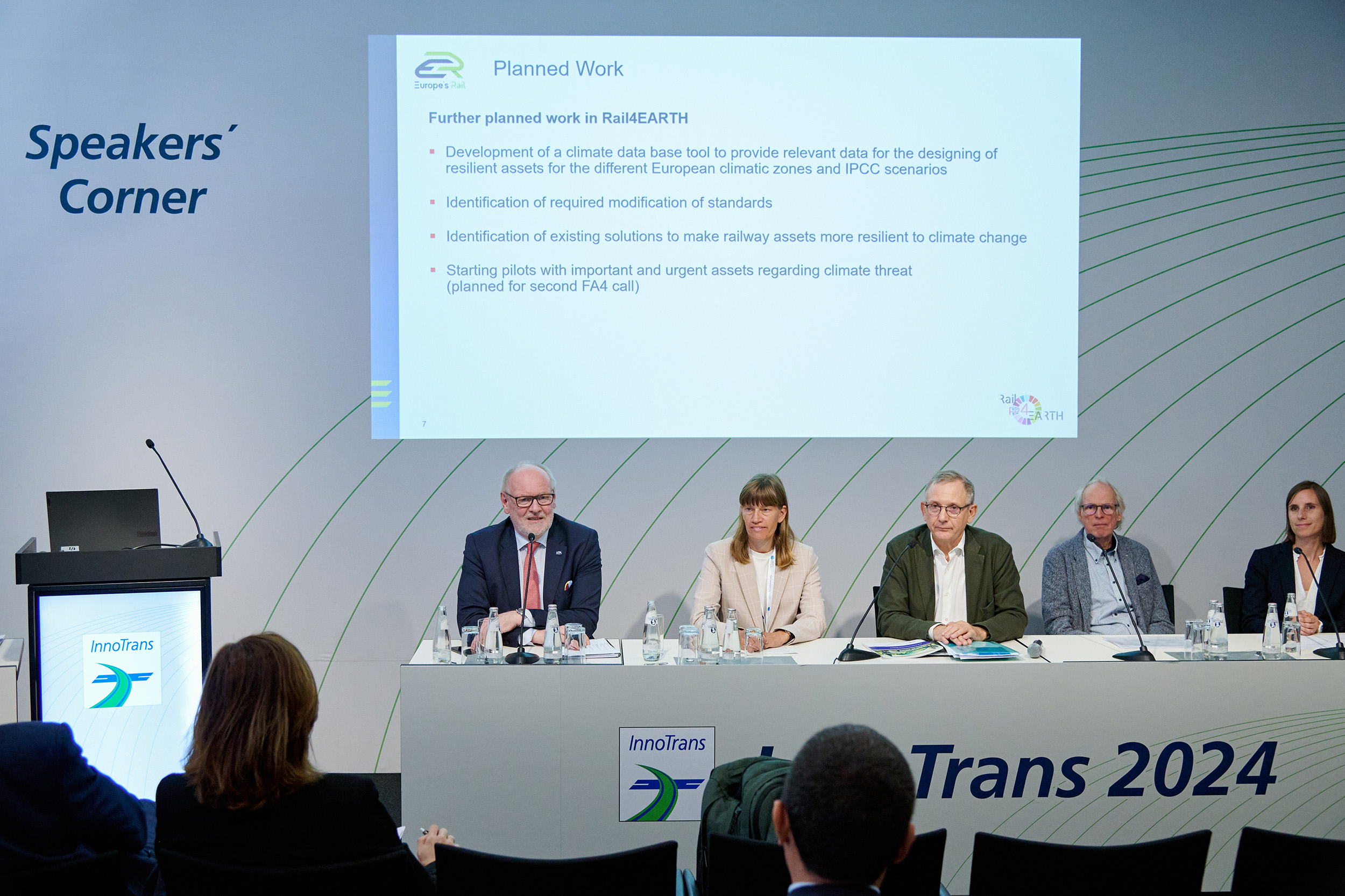 FP4-Rail4EARTH represented during InnoTrans