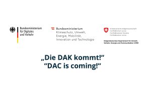 Joint position paper on DAC in Europe signed by Austrian, German and Swiss Ministers for Transport