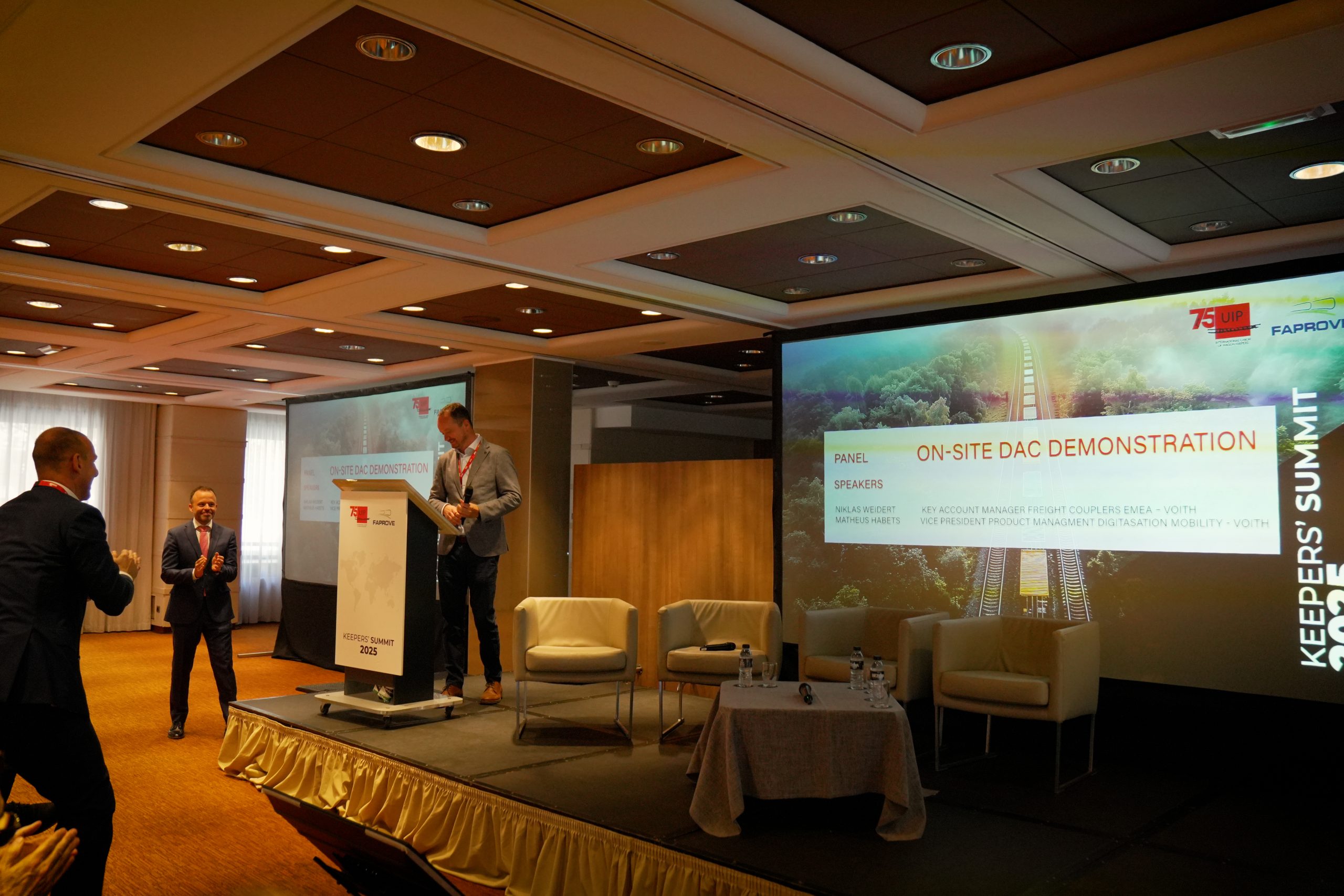 Live on-site DAC presentation at UIP Keepers’ Summit conference in Valencia