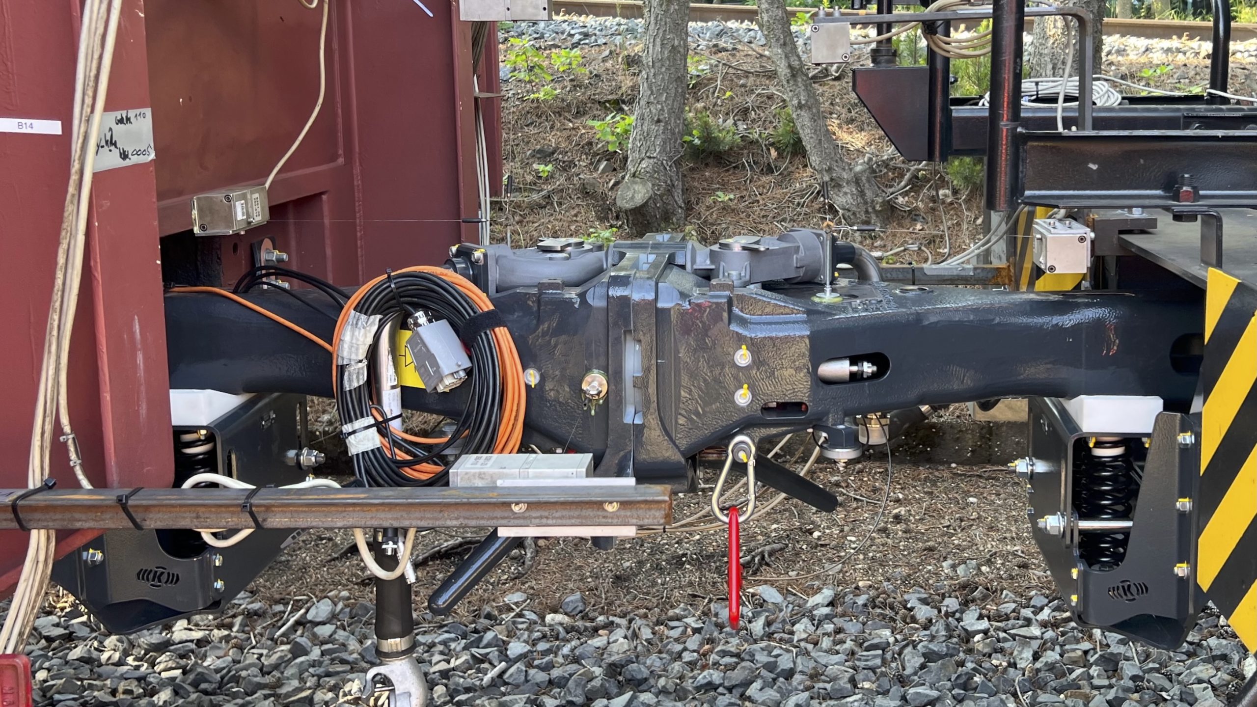 DAC derailment tests have successfully started in FP5-DACtiVate