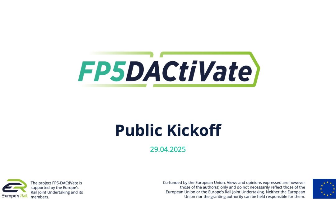 FP5-DACtiVate Public Project Kickoff Slides