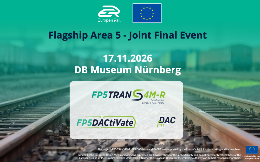 Flagship Area 5 – Joint Final Event SAVE-THE-DATE