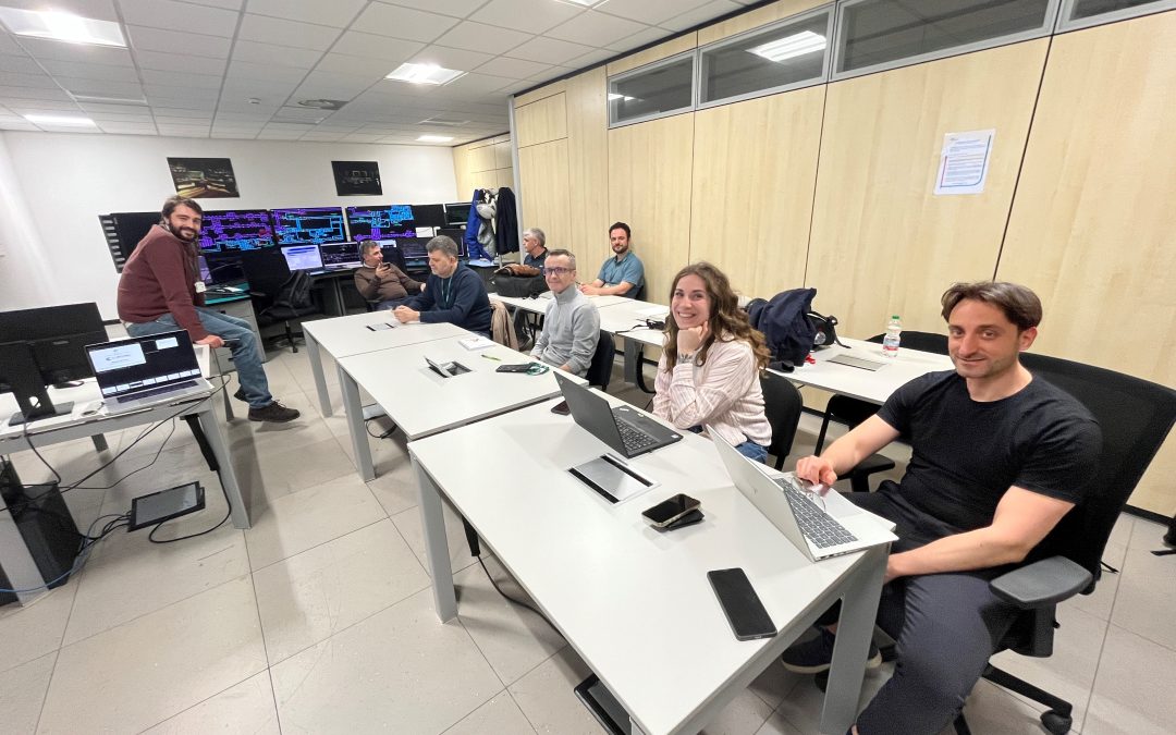 AI-based automated in-station train dispatching