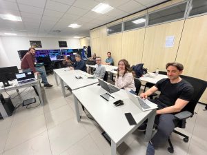 AI-based automated in-station train dispatching